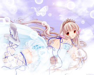 Girl dress tiara fantasy anime - a tiara free wallpaper