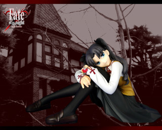 Ayako rokkaku creepy hug house - a creepy look free wallpaper