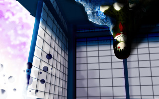 Bathroom tiles anime giantess architecture - floor free wallpaper