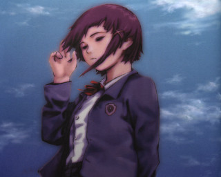 Purple hair blue jacket night - a blue jacket free wallpaper