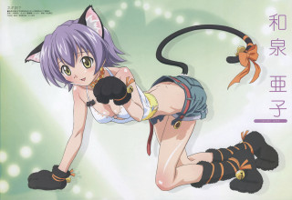 Cat woman gun fish furry - furry art free wallpaper