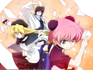 Anime group stars bubbles alice - a group of anime characters free wallpaper