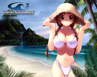 Beach bikini hat palm trees - a woman in a bikini and hat free wallpaper