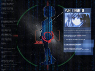 Hologram cybernetics aya goda city - a red circle free wallpaper for desktop