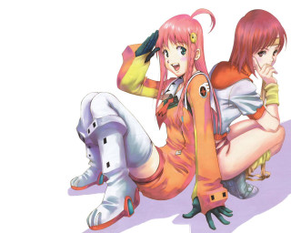 Pink hair girl backpack space - space art free wallpaper for desktop