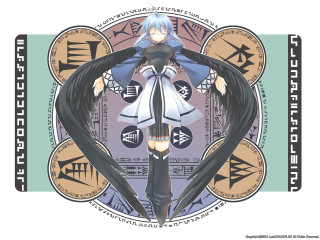 Woman blackhair whitedress clock gears 2 - symbol free wallpaper for desktop