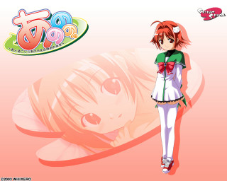 Girl shortdress pinkbackground cartoon aya - back free wallpaper