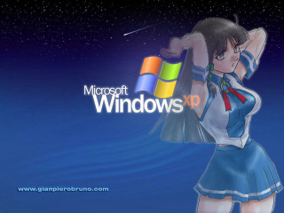 Cartoon character windows xp logo 2 - rtx free wallpaper