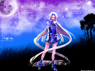Anime girl long hair sword 12 - long hair and a sword free wallpaper for desktop
