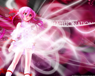 Girl white dress pink hair - a white angel free wallpaper