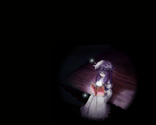 Girl white dress reading black - in the dark free wallpaper