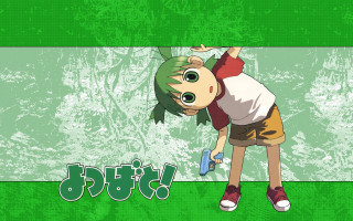 Green girl nature forest shorts - a green hair free wallpaper