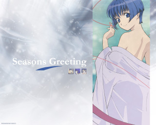 Woman bluehair blueeyes snow background - a snow background free wallpaper