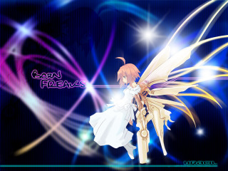 Girl white dress holography elysium - elysium free wallpaper