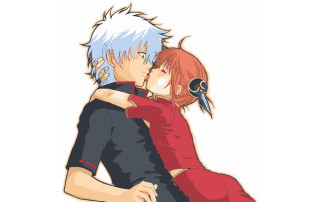 Anime couple hugging kiss chinese - rasquache free wallpaper
