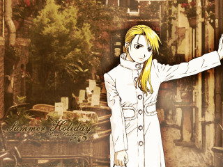 Woman white coat tree city - a white coat free wallpaper