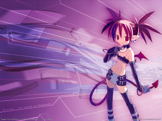 Eizan kikukawa demon girl purple - a anime girl free wallpaper for desktop