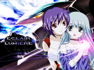 Eclair lumiere anime girls plane - a plane free wallpaper