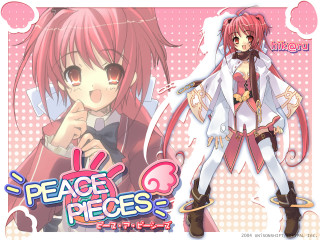Redhair girl pinkbackground peacesign pixelart - pixel art free wallpaper