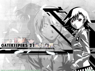 Anime girl blackwhite background netart - a anime character free wallpaper