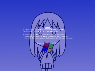 Girl book text blue purple - above her free wallpaper