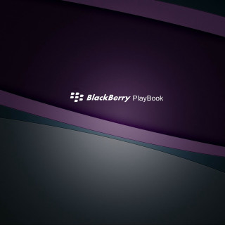 Blackberry playbook purple wave black - panfuturism free wallpaper for tablet
