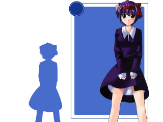 Woman dress shadow synchromism kyoani - kyoani free wallpaper