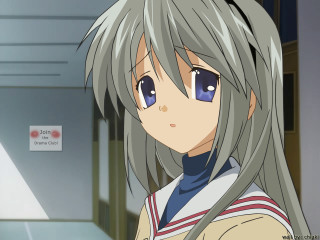 Anime gray haired blue eyed - maya free wallpaper for desktop