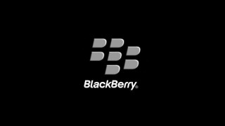 Blackberry logo black background white - the bottom right corner free wallpaper