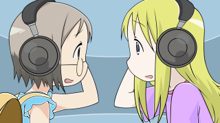 Mirror girls headphones blonde bangs - headphone free wallpaper