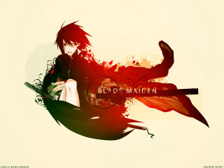 Woman sword bloodmaiden city gothic - her back free wallpaper for desktop