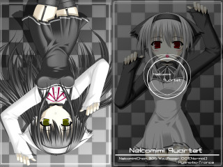 Girl blackwhite checkered redeye alice - monochrome free wallpaper