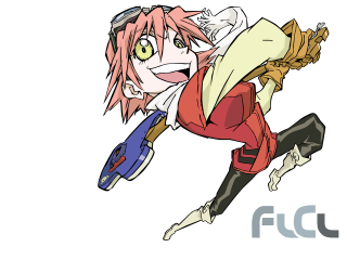 Cartoon sword red outfit aya - a red outfit free wallpaper