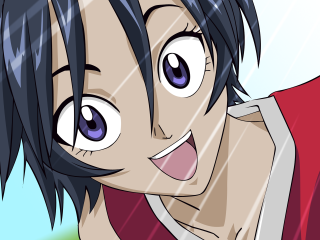 Eizan kikukawa rainy manga boy - a red shirt free wallpaper