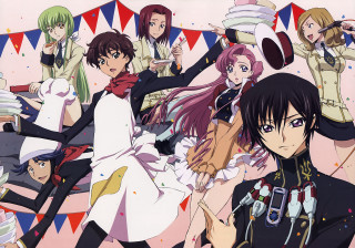 Anime group cake bunting official - a poster free wallpaper
