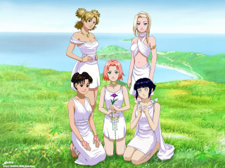 Women white dresses field lake - white dress free wallpaper