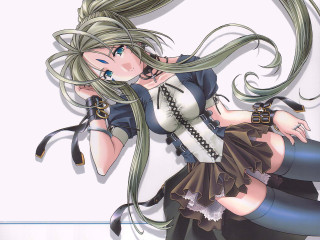 Alice prin gothic portrait long - a blue ribbon free wallpaper