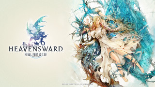 Woman blue dress dragon back - akihiko yoshida free wallpaper