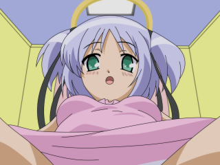 Bluehair greeneyes woman bed pinkblanket - a pink blanket free wallpaper