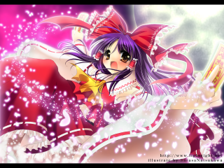 Purple hair girl red hat - a red hat free wallpaper