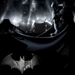 Batman city poster spotlight bat - a spotlight free wallpaper for tablet