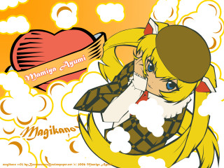 Cartoon heart banner blonde smoking - hint of yayoi kasuma free wallpaper for desktop