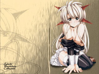 Anime character demon head green - a anime character free wallpaper for desktop