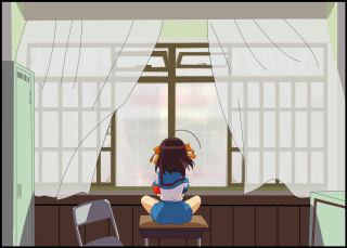 Girl cat window sitting anime - the room free wallpaper for desktop