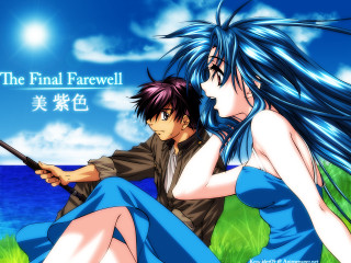 Final farewell anime fishing sitting - the caption free wallpaper
