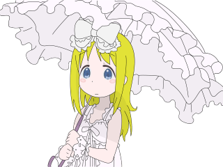 Girl long hair purple bag - a bow free wallpaper for desktop