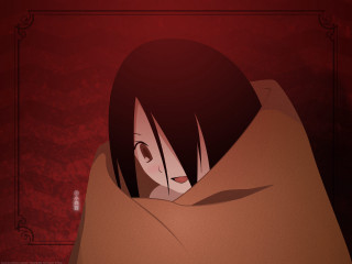 Woman blanket red walls ayako - a red wall behind her free wallpaper
