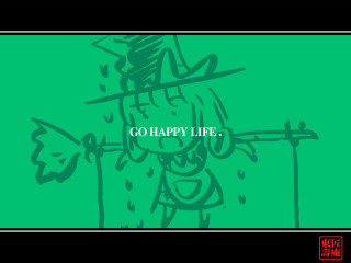 Green hat silhouette sword english - a screenprint free wallpaper for desktop