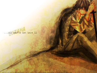 Man sitting sword quote manga - analytical art free wallpaper for desktop
