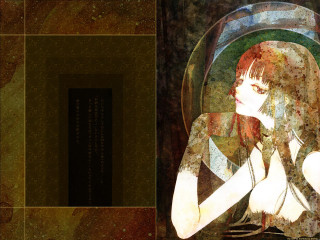 Mirror reflection gothic constellation galaxy - hint of yayoi kasuma free wallpaper for desktop